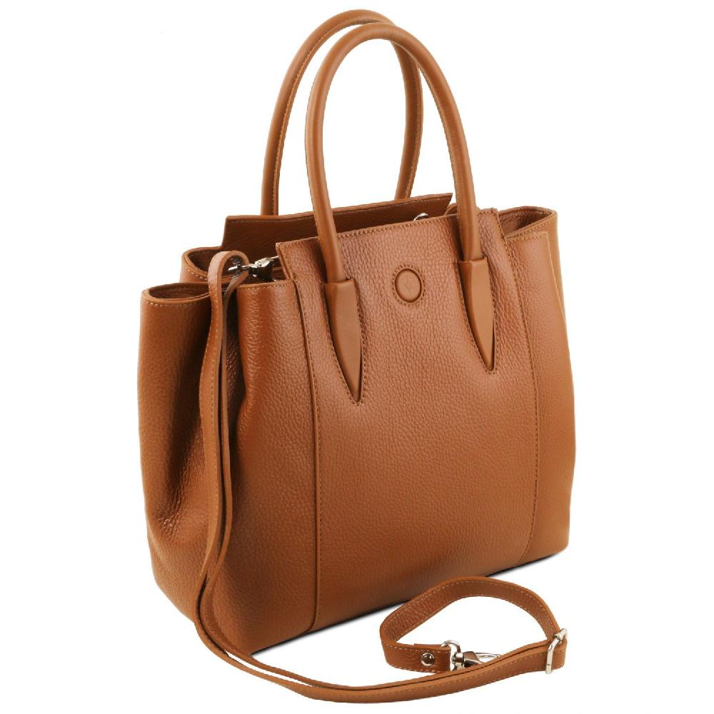 Tuscany Leather Borsa a Mano in Pelle Shopping online