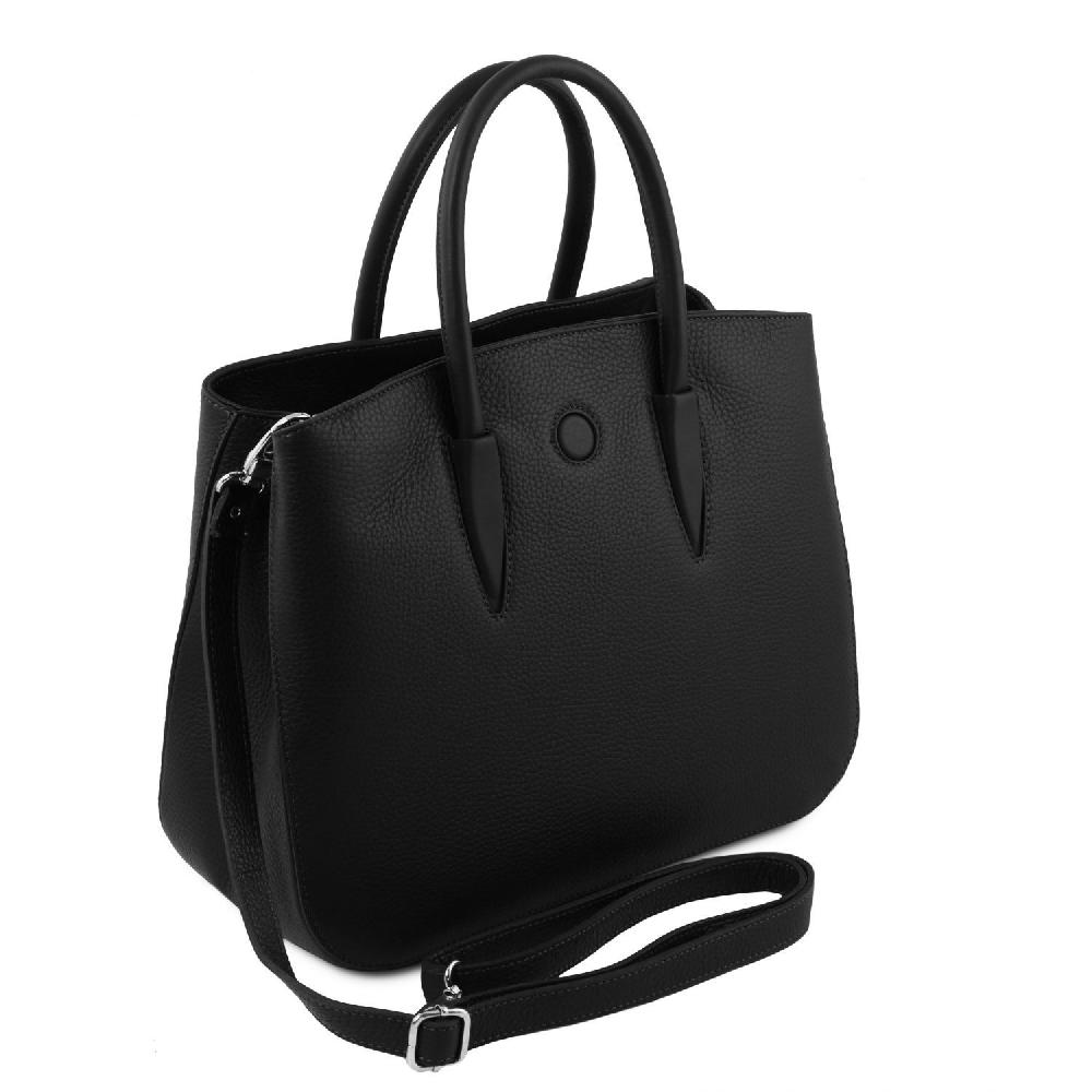 Tuscany Leather Borsa a Mano in Pelle Black Friday