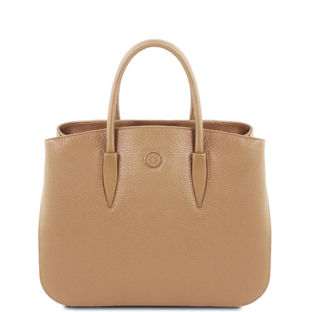 Tuscany Leather Borsa a Mano in Pelle Offerta natalizia