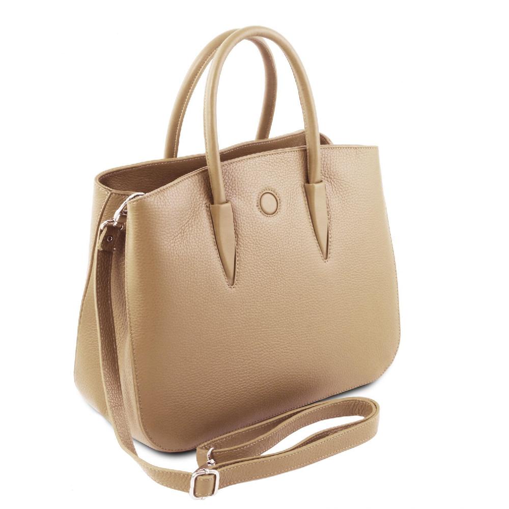 Tuscany Leather Borsa a Mano in Pelle Offerta natalizia
