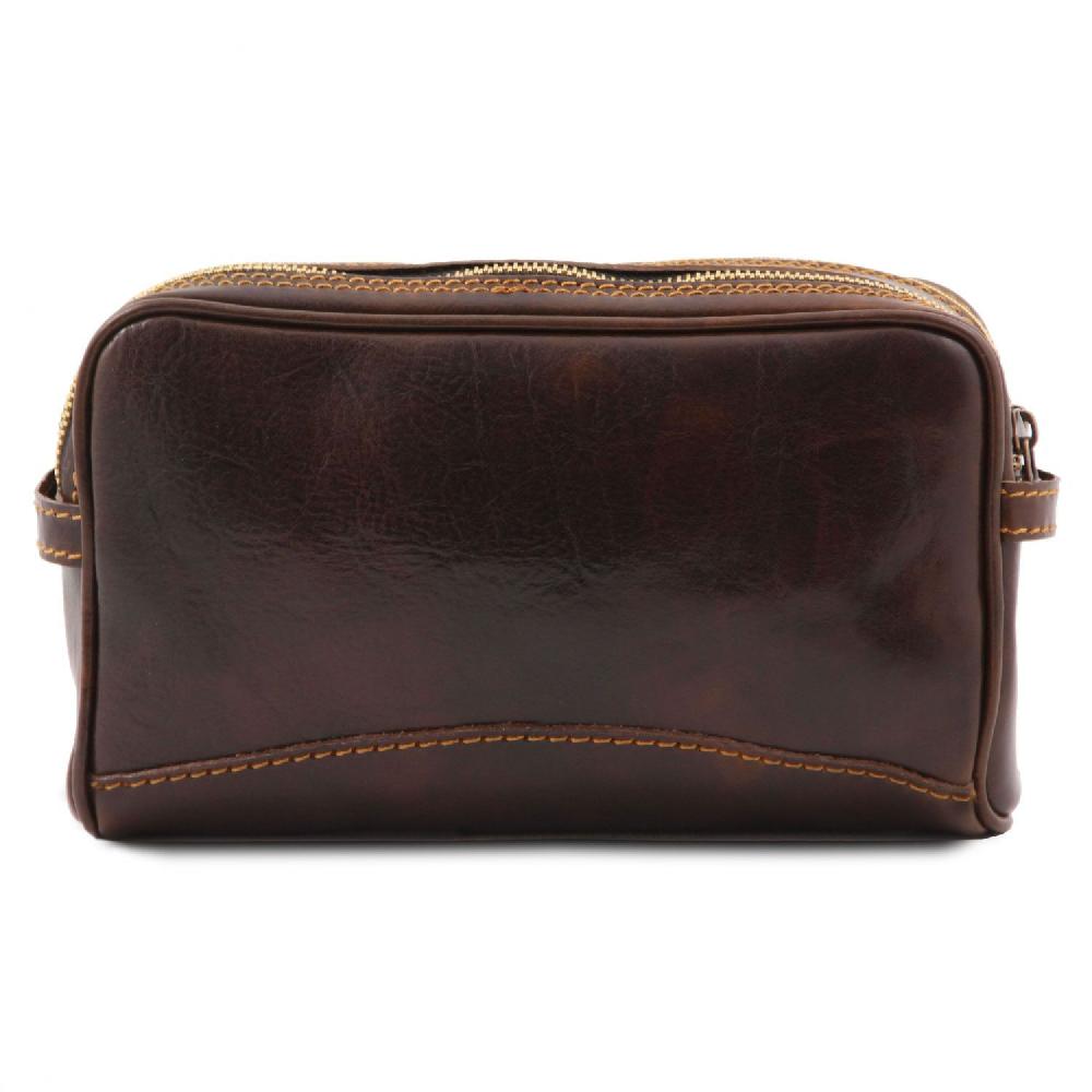 Tuscany Leather Beauty Case in Pelle Offerta Giorno del Papà