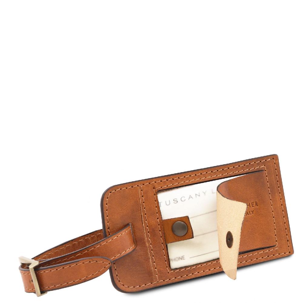 Tuscany Leather Etichetta per Bagaglio Latest fashion