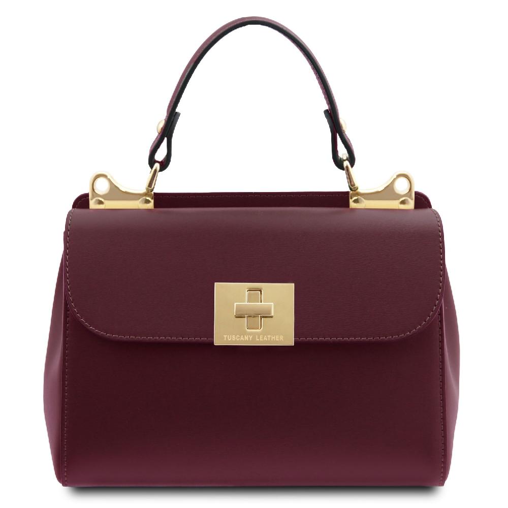 Tuscany Leather Borsa a Mano in Pelle Liquidazione