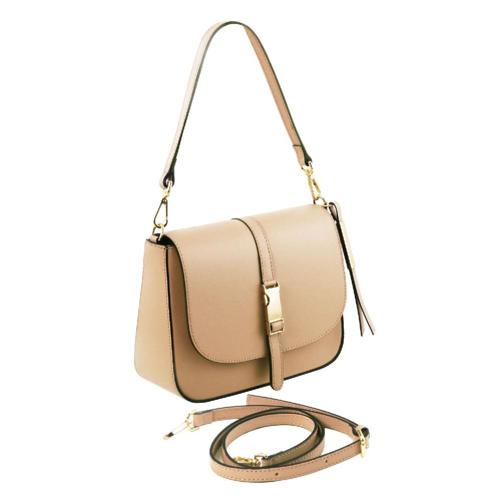 Tuscany Leather Borsa a Tracolla in Pelle Sconti VIP
