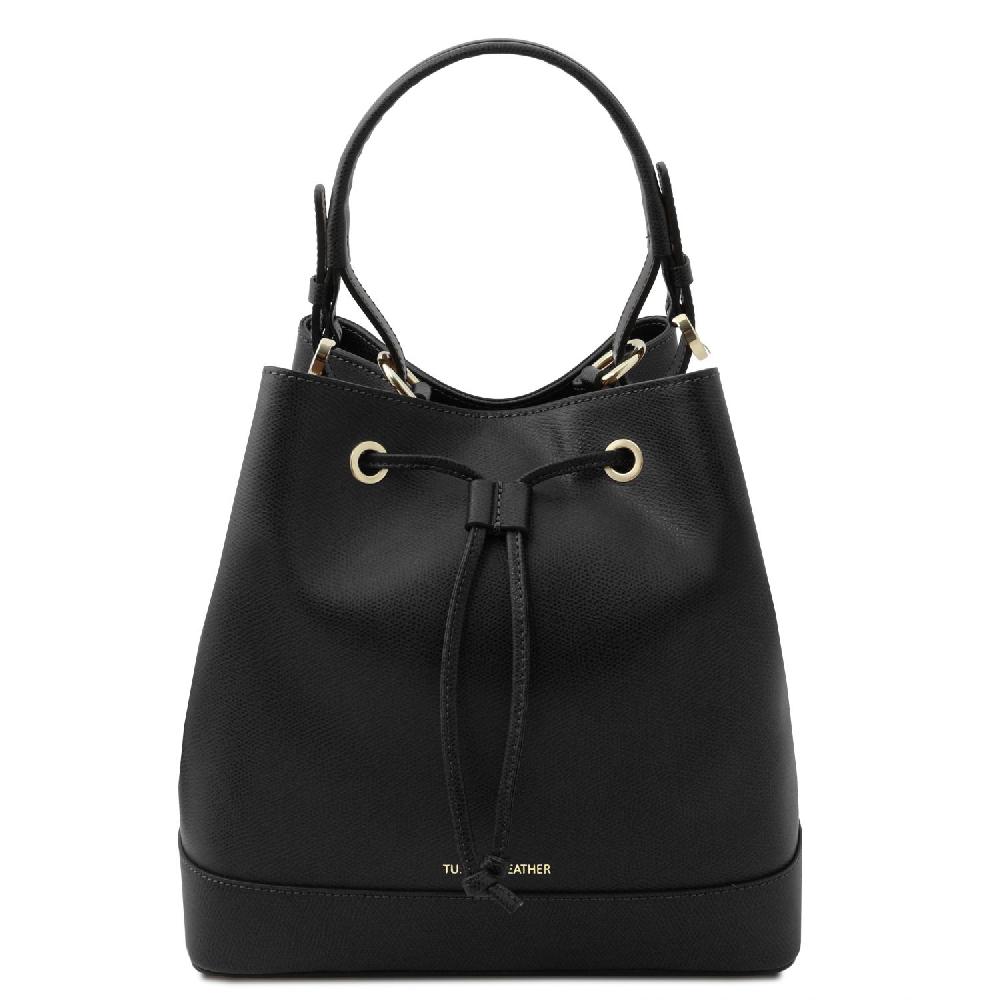 Tuscany Leather Borsa Secchiello in Pelle Latest stili