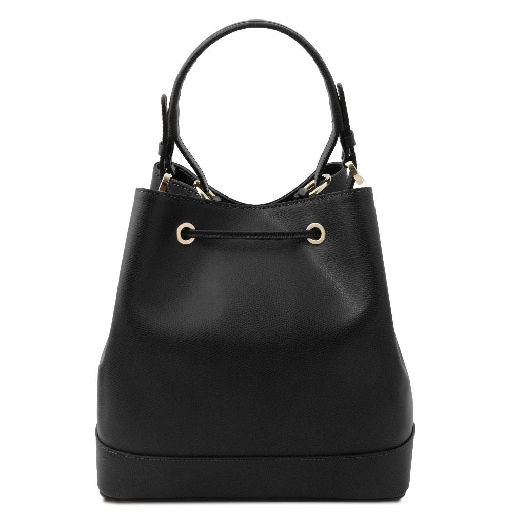 Tuscany Leather Borsa Secchiello in Pelle Latest stili