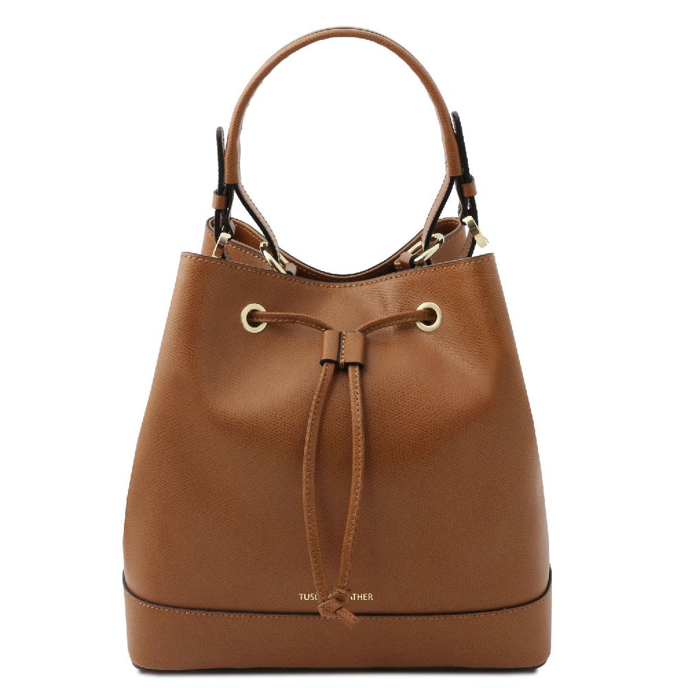 Tuscany Leather Borsa Secchiello in Pelle Ultimi due giorni