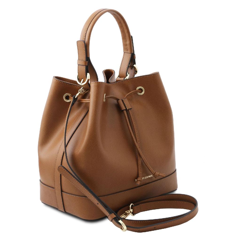 Tuscany Leather Borsa Secchiello in Pelle Ultimi due giorni