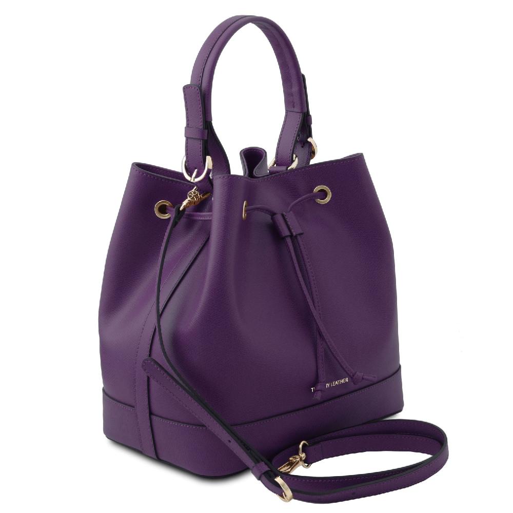 Tuscany Leather Borsa Secchiello in Pelle Promozione temporanea