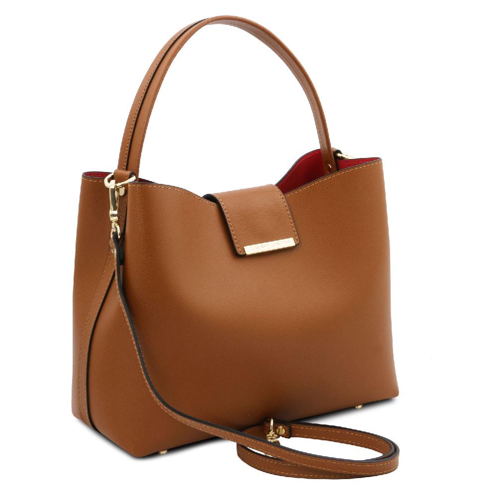 Tuscany Leather Borsa Secchiello in Pelle Fino al 60% di sconto
