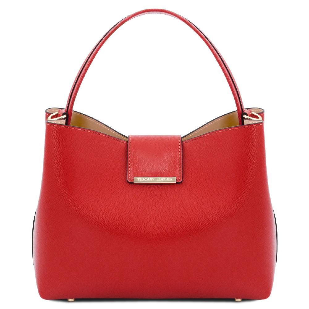 Tuscany Leather Borsa Secchiello in Pelle Fino al 65% di sconto