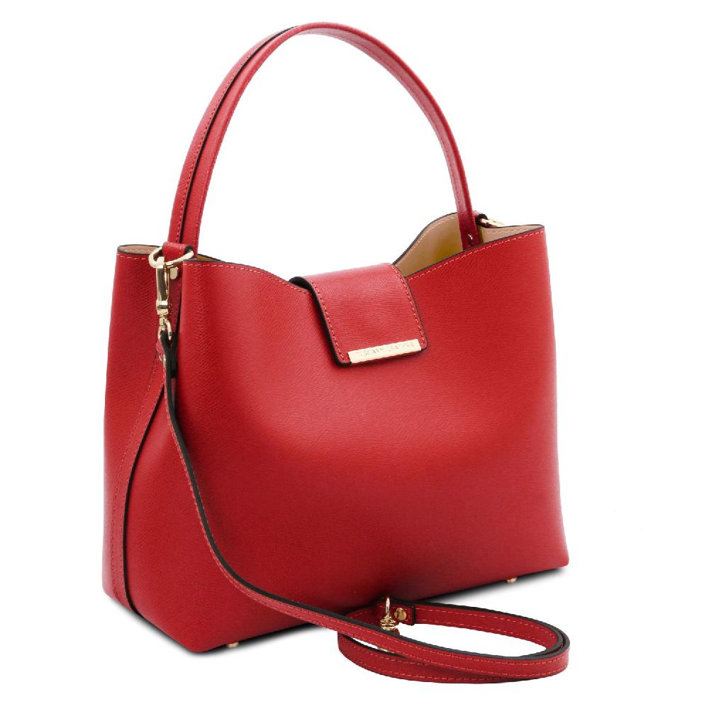 Tuscany Leather Borsa Secchiello in Pelle Fino al 65% di sconto