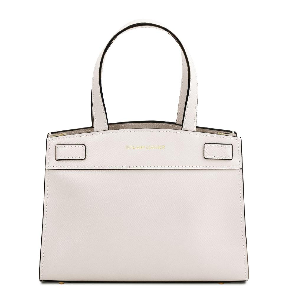 Tuscany Leather Mini Borsa in Pelle Sostegno trimestrale