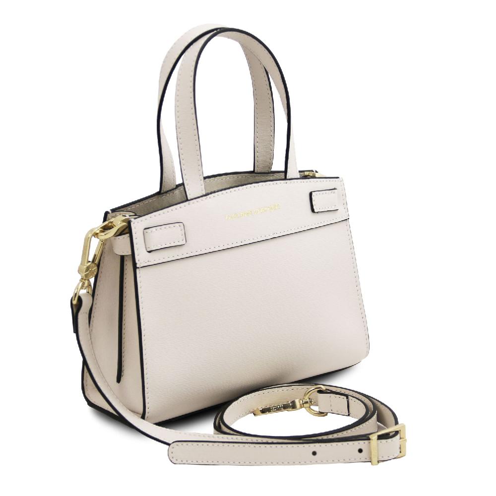 Tuscany Leather Mini Borsa in Pelle Sostegno trimestrale