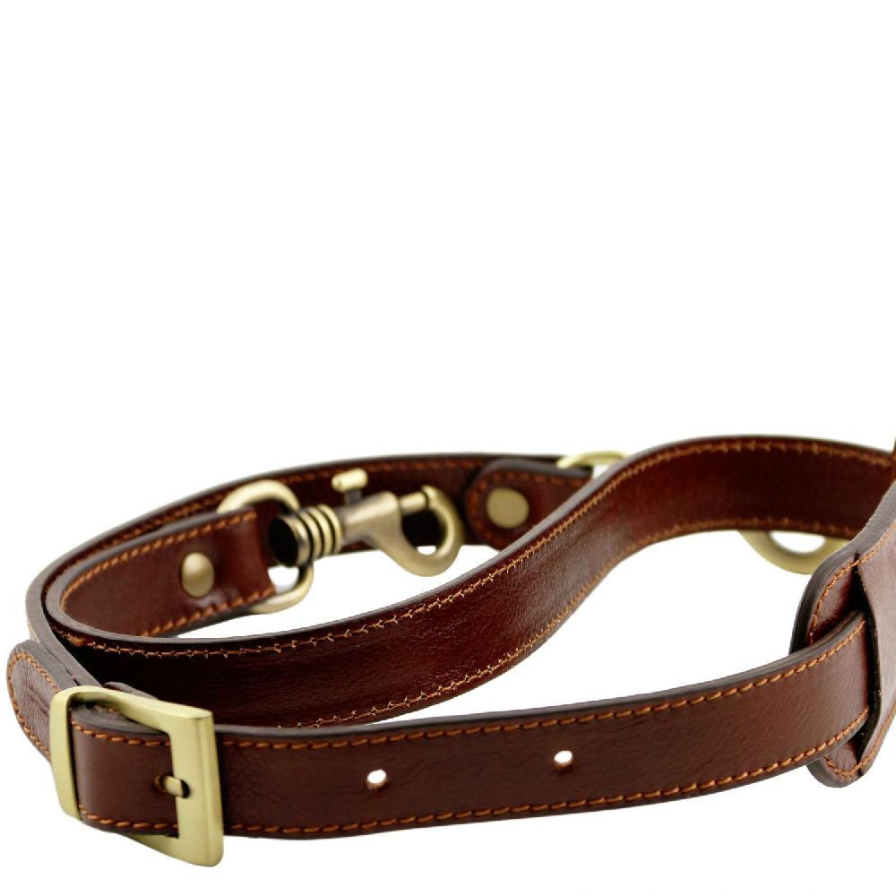 Tuscany Leather Tracolla in Pelle Regolabile 50% di sconto con spedizione gratuita
