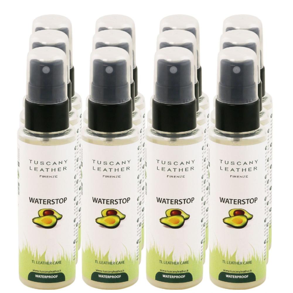 Tuscany Leather WATERSTOP Spray Impermeabilizzante per Pelle x 12 Nuovo