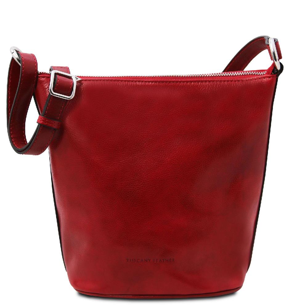 Tuscany Leather Borsa in Pelle a Tracolla Shopping Online