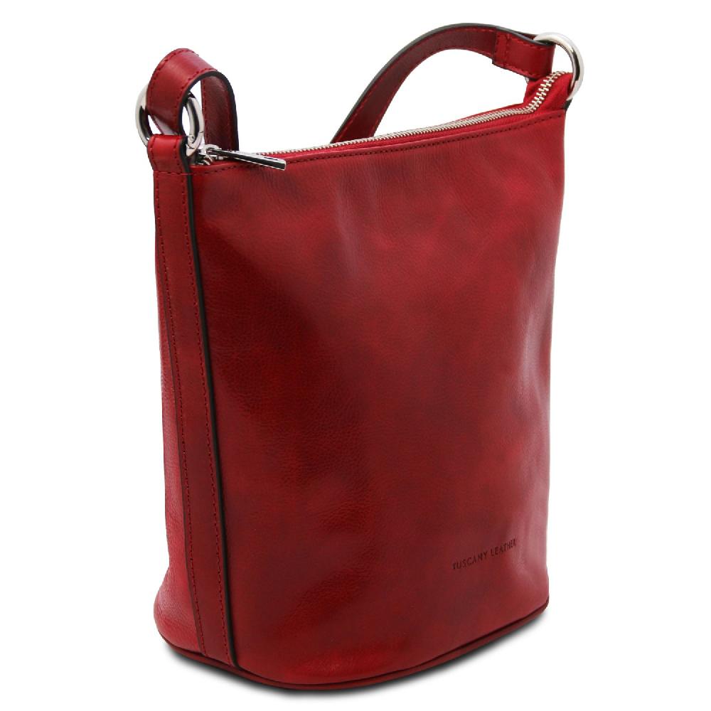 Tuscany Leather Borsa in Pelle a Tracolla Shopping Online
