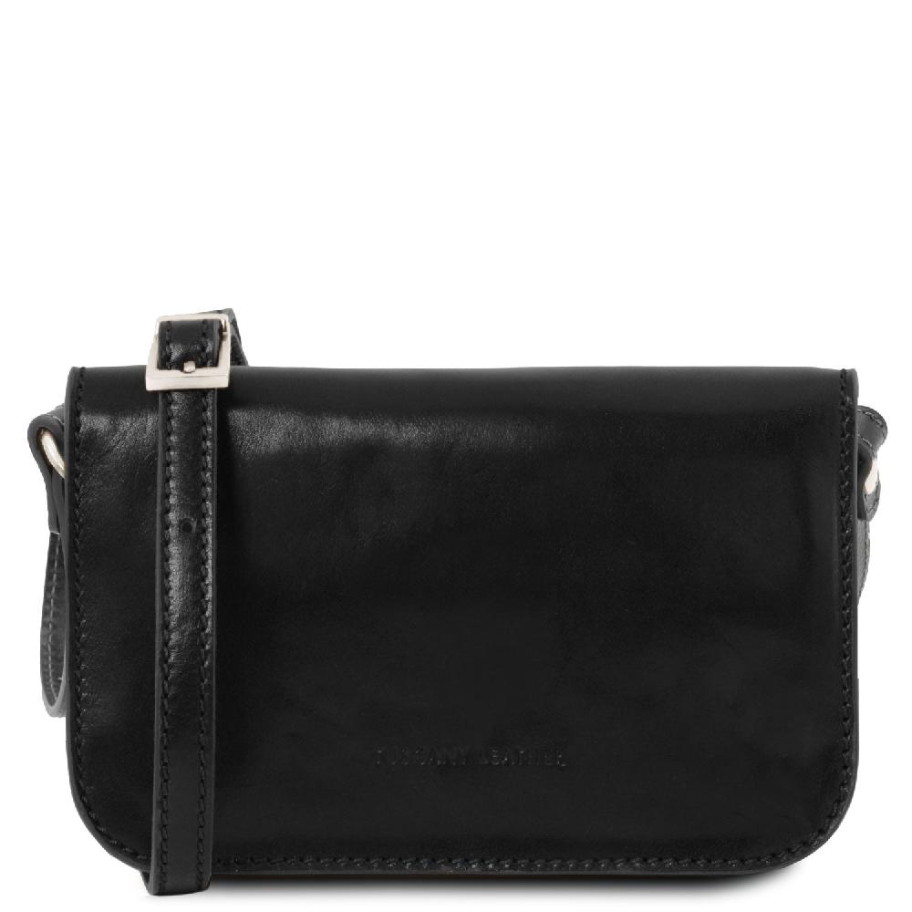 Tuscany Leather Tracollina in Pelle con Pattella Convenienza