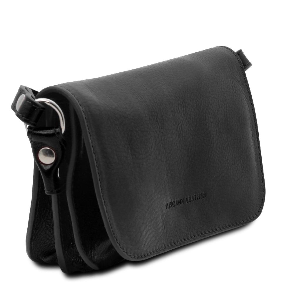 Tuscany Leather Tracollina in Pelle con Pattella Convenienza