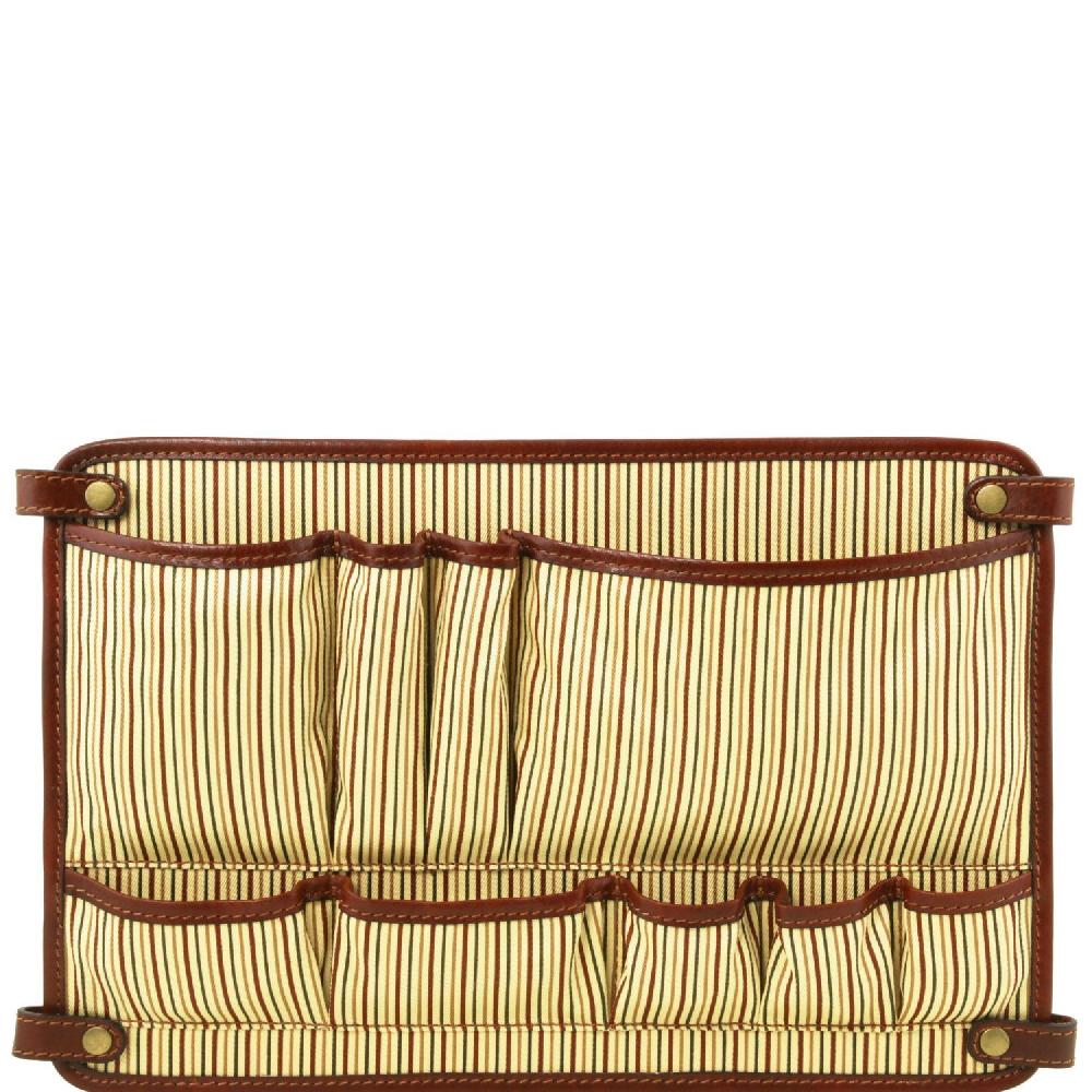 Tuscany Leather Modulo Multifunzione con Tasche Vendite Flash