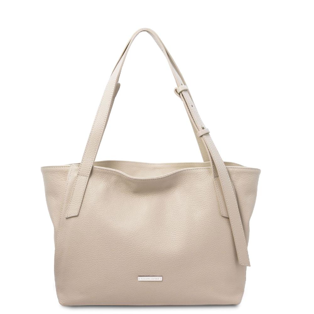 Tuscany Leather Borsa Shopping in Pelle Morbida Prezzo di fabbrica