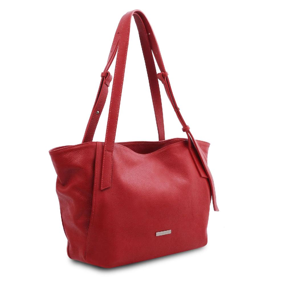Tuscany Leather Borsa Shopping in Pelle Morbida Offerta speciale