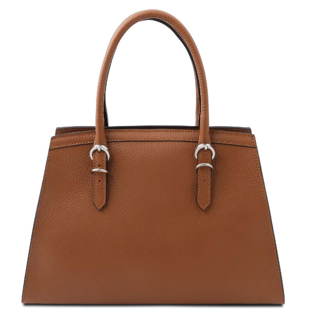 Tuscany Leather Borsa a Mano in Pelle Grande vendita