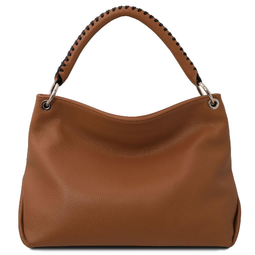 Tuscany Leather Borsa a Spalla in Pelle Morbida Cyber Monday