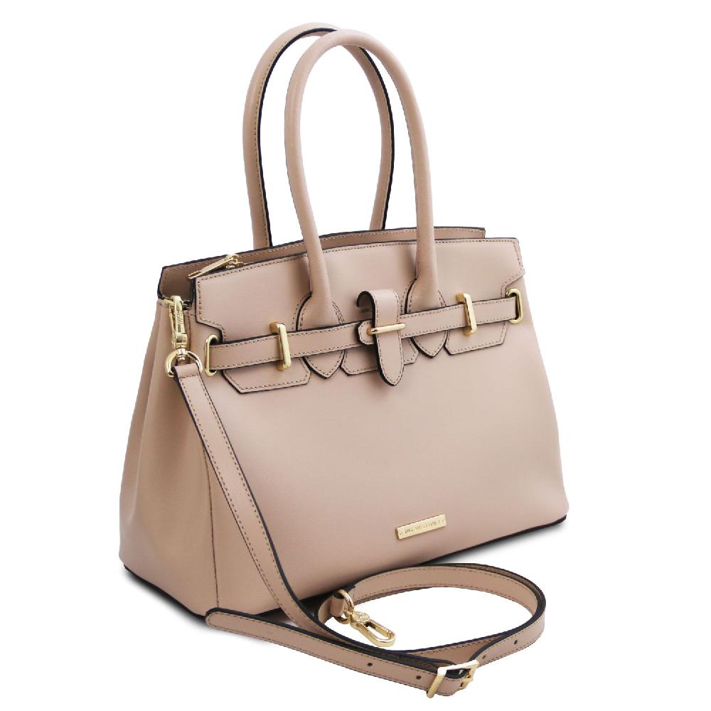 Tuscany Leather Borsa a Mano in Pelle Liquidazione