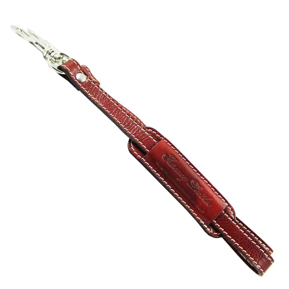 Tuscany Leather Tracolla in Pelle Regolabile per Cartelle