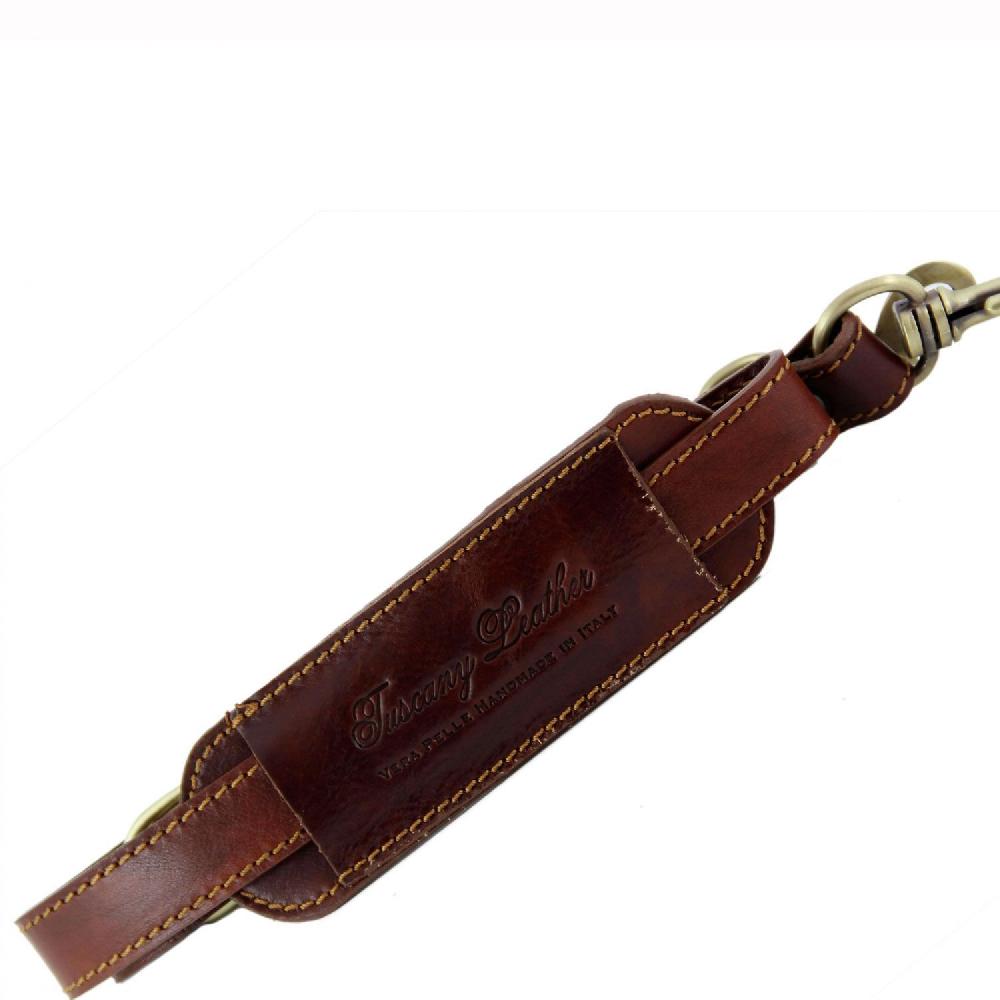 Tuscany Leather Tracolla in Pelle Regolabile per Cartelle Super Saving Price