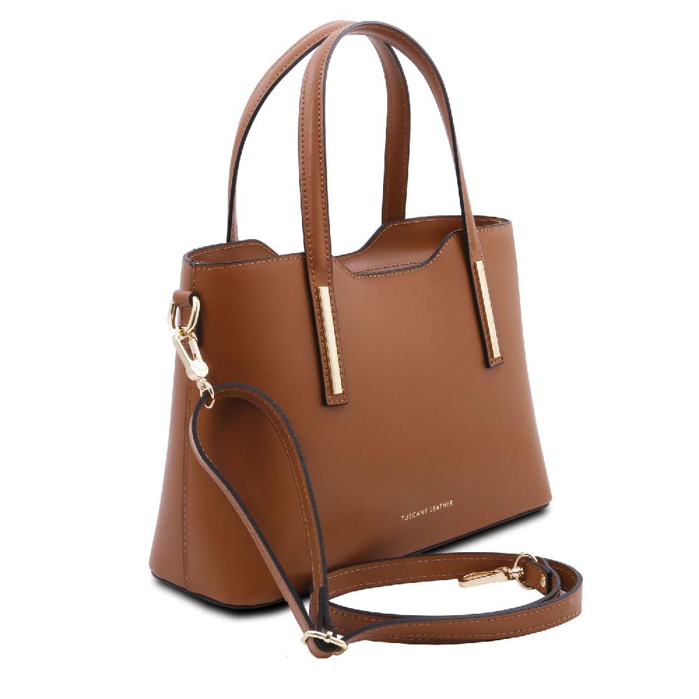 Tuscany Leather Leather Tote - Small Size Ultimi tre giorni