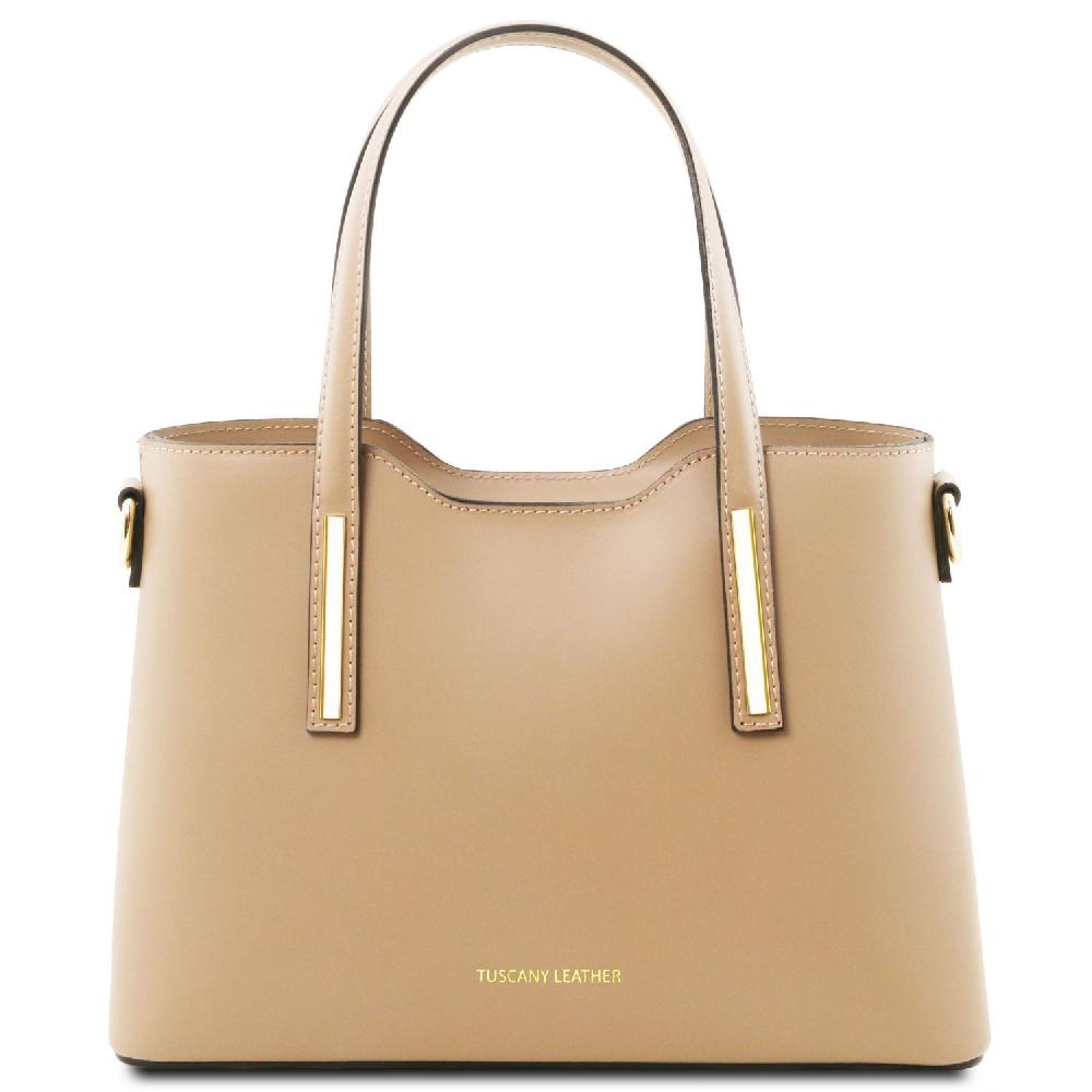 Tuscany Leather Leather Tote - Small Size ACQUISTA ORA