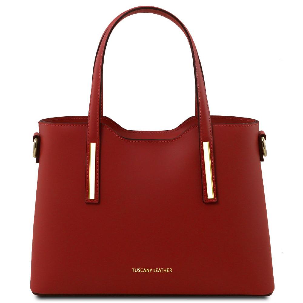 Tuscany Leather Leather Tote - Small Size Latest stili