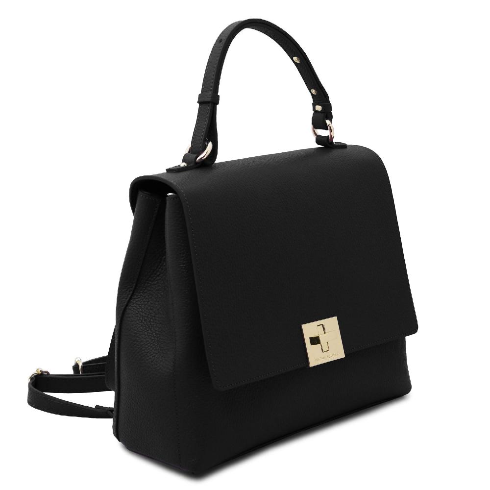 Tuscany Leather Leather Convertible Backpack Handbag Only for today