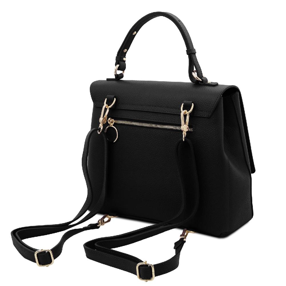 Tuscany Leather Leather Convertible Backpack Handbag Only for today