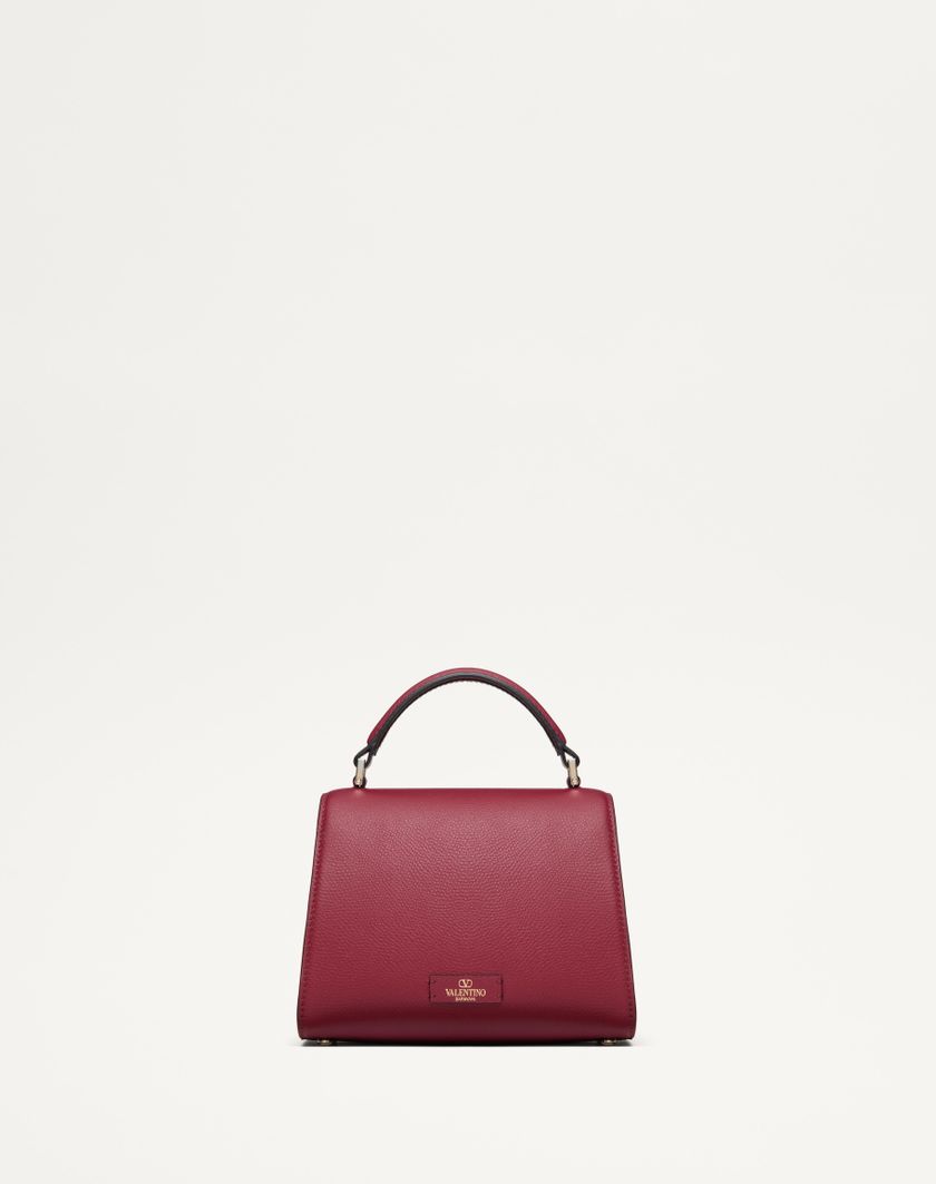 Valentino Handbags Borsa A Mano Mini Valentino Garavani Vsling Con Logo Gioiello per Donna in Rosso Scuro | Valentino IT Consegna Veloce