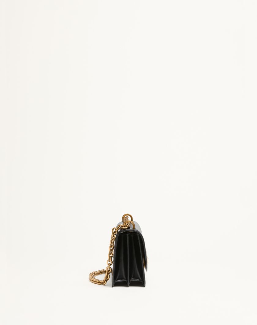 Valentino Handbags Borsa Piccola A Spalla Valentino Garavani Vain In Vitello Lucido per Donna in Nero | Valentino IT Black Friday Prezzi