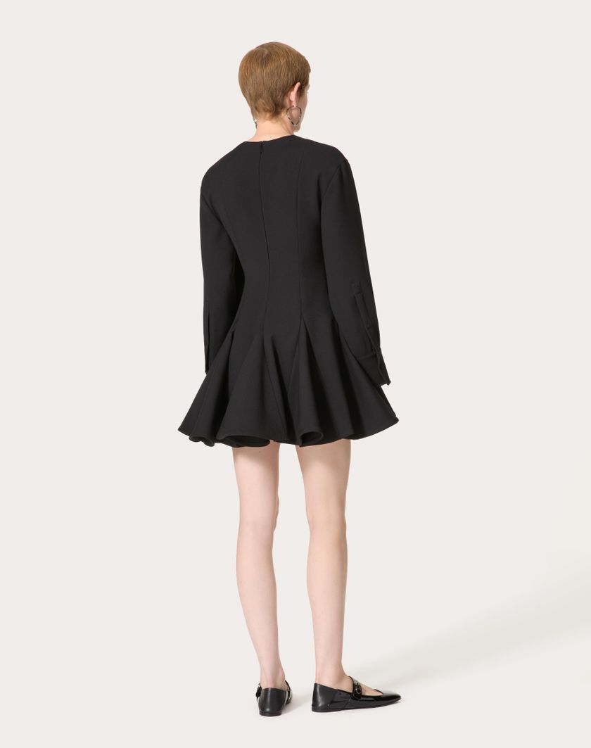 Valentino Handbags Abito Corto In Luxury Crepe per Donna in Nero | Valentino IT Fino Al -60%