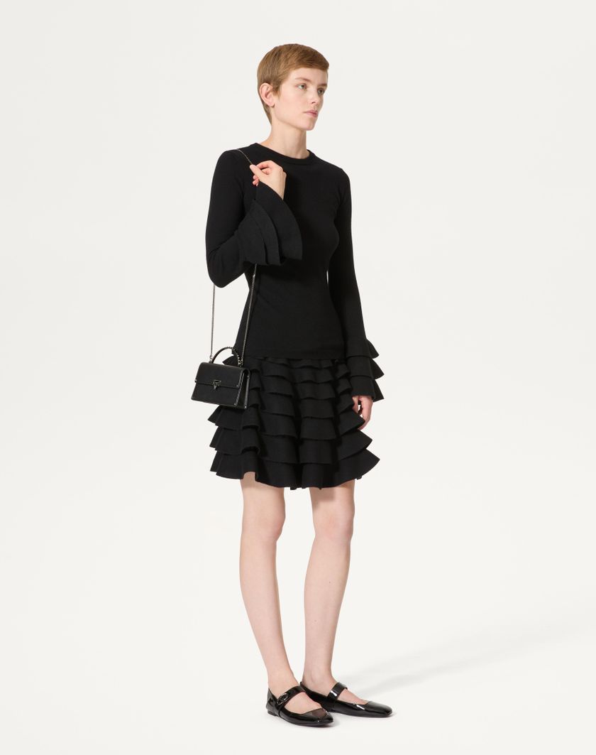 Valentino Handbags Mini Borsa A Mano Rockstud In Vitello per Donna in Nero | Valentino IT Nuova
