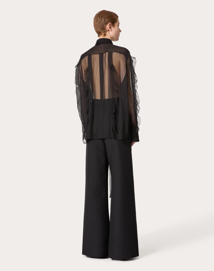 Valentino Handbags Camicia per Donna in Nero | Valentino IT Vendita