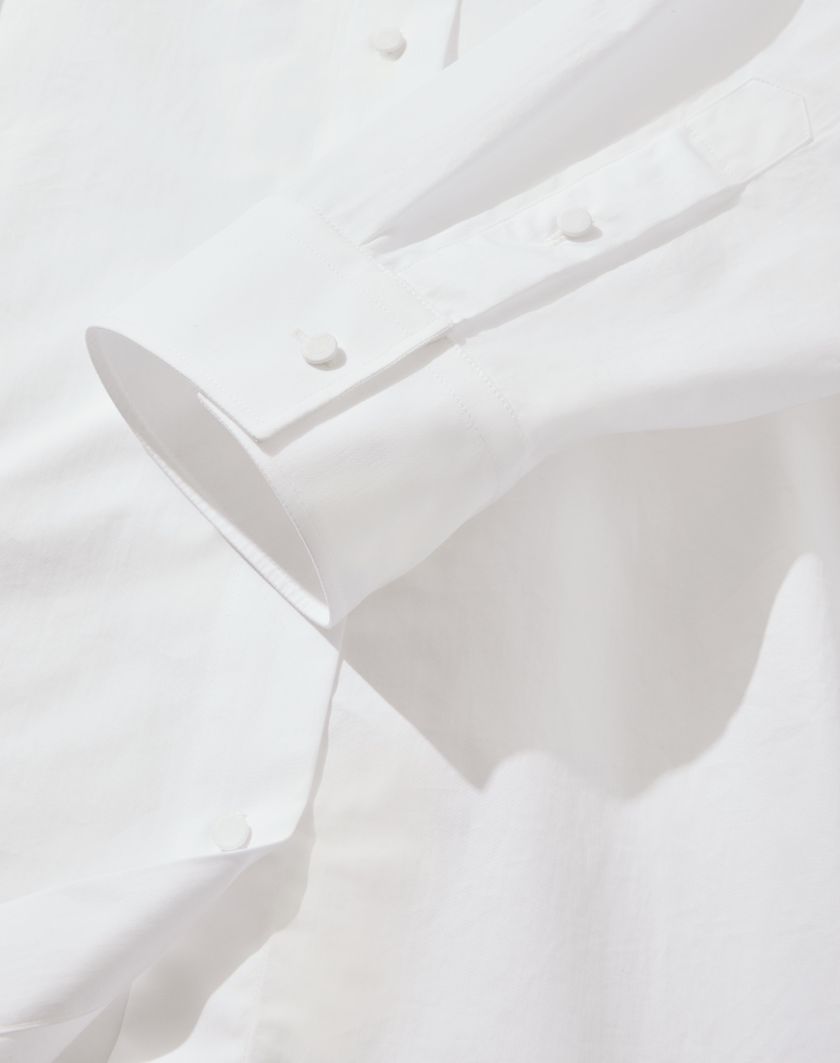 Valentino Handbags Camicia In Cotton Popeline per Donna in Bianco Ottico | Valentino IT Flash Sale