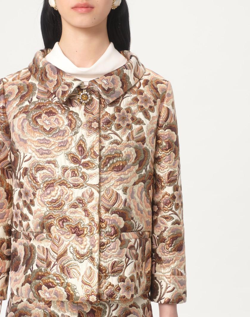 Valentino Handbags Giacca In Apres L'hiver Matelasse' Rose Lurex per Donna in Latte/rosa Lurex | Valentino IT Sconti VIP