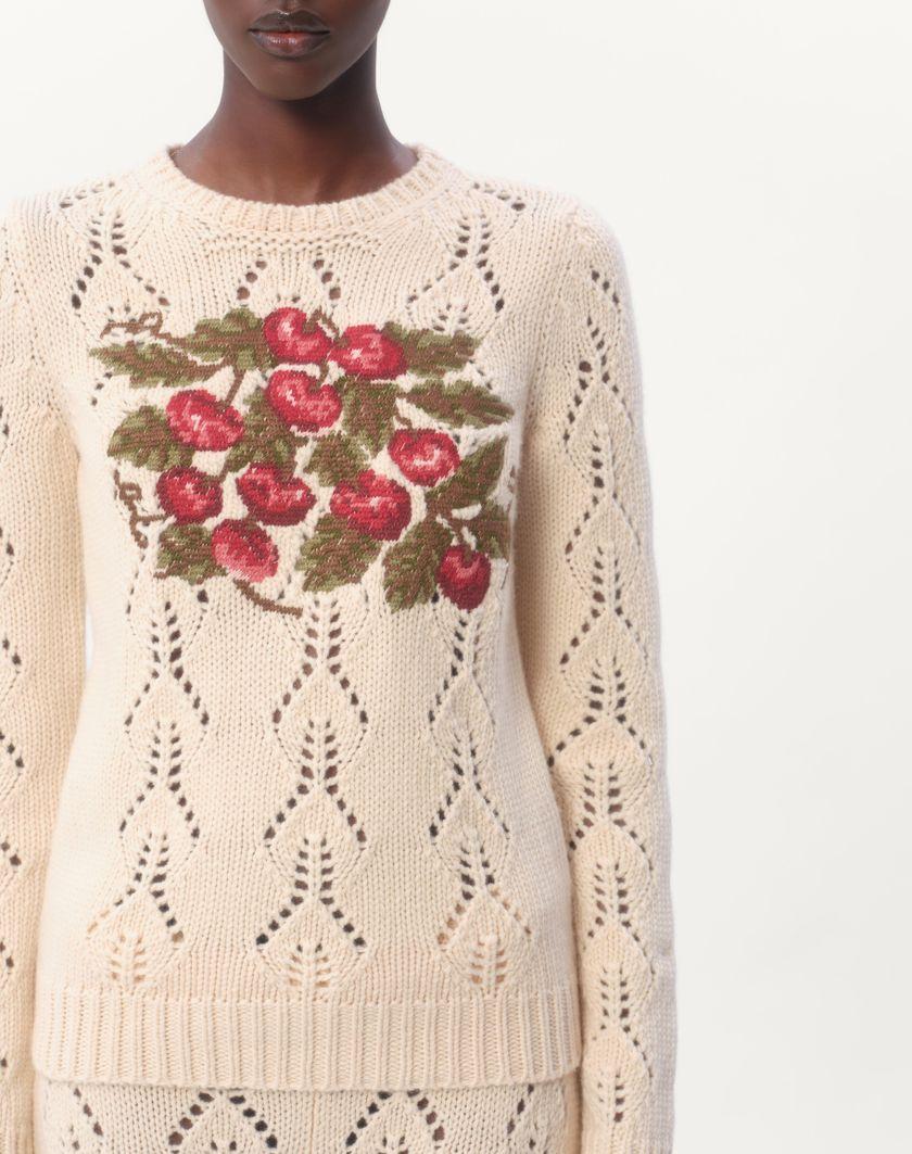 Valentino Handbags Maglia In Lana Ricamata per Donna in Multicolor | Valentino IT 50% di sconto con spedizione gratuita