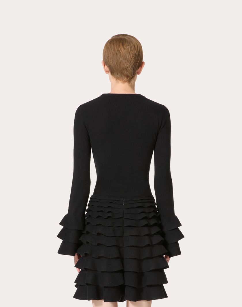 Valentino Handbags Maglia In Viscosa E Lana per Donna in Nero | Valentino IT Nuovo
