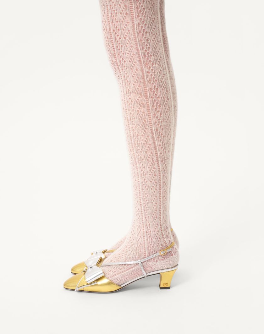 Valentino Handbags Gonna Pantalone In Jacquard Toute La V per Donna in Nero/crema | Valentino IT I Più Venduti