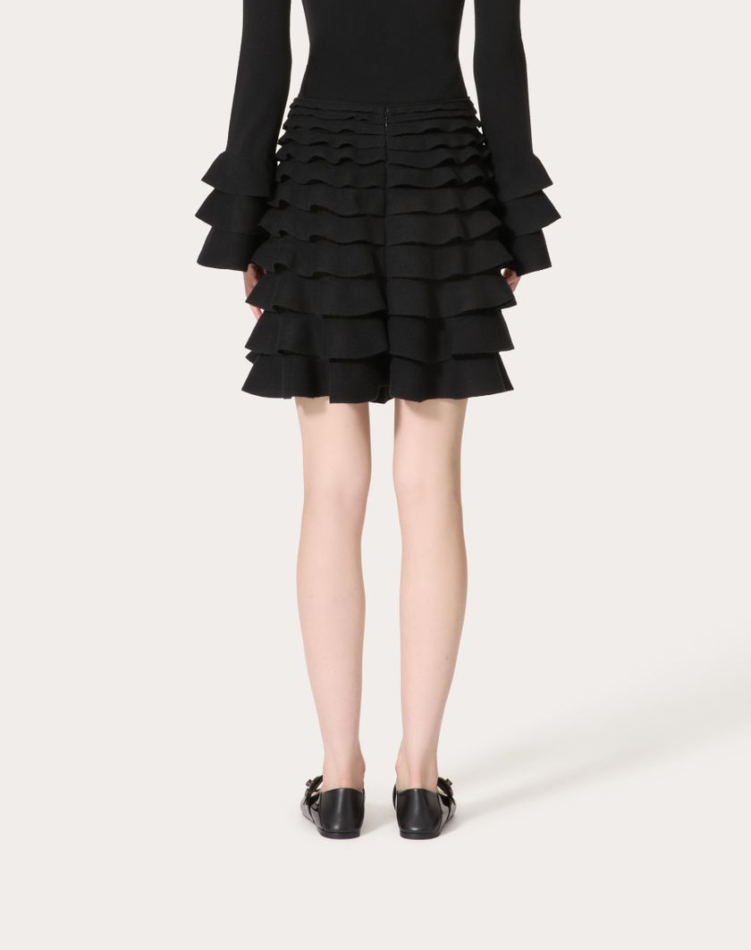 Valentino Handbags Gonna Corta In per Donna in Nero | Valentino IT Negozio