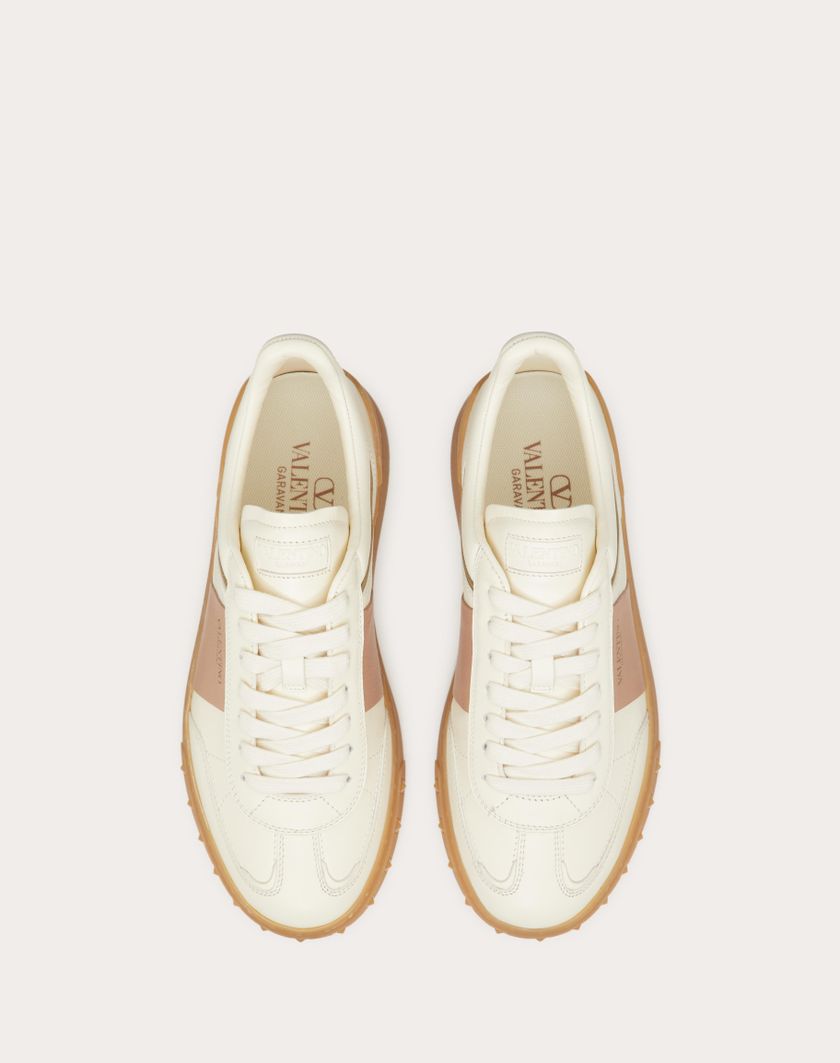 Valentino Handbags Sneaker Upvillage In Vitello Nappato per Donna in Rose Cannelle | Valentino IT Offerta migliore
