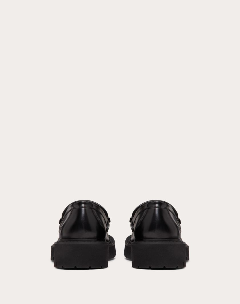 Valentino Handbags Mocassino Vlogo Signature In Vitello per Donna in Nero | Valentino IT Ultimo giorno